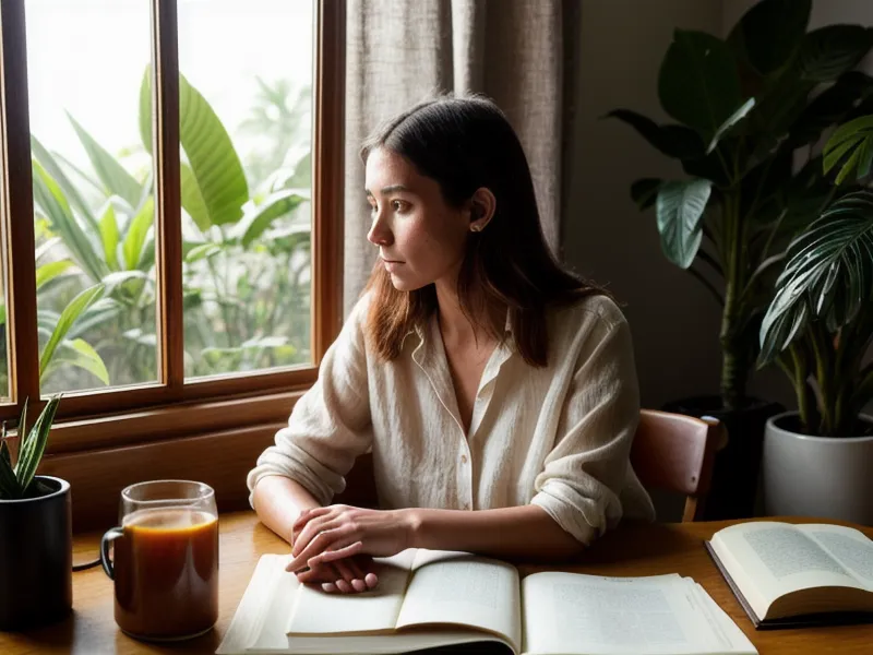 Cómo superar el síndrome del impostor en mujeres creativas freelance: diseñadora frente a la laptop en su escritorio