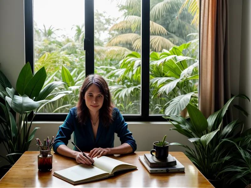 Diseñadora freelance en Asunción escribiendo sobre el miedo al fracaso profesional